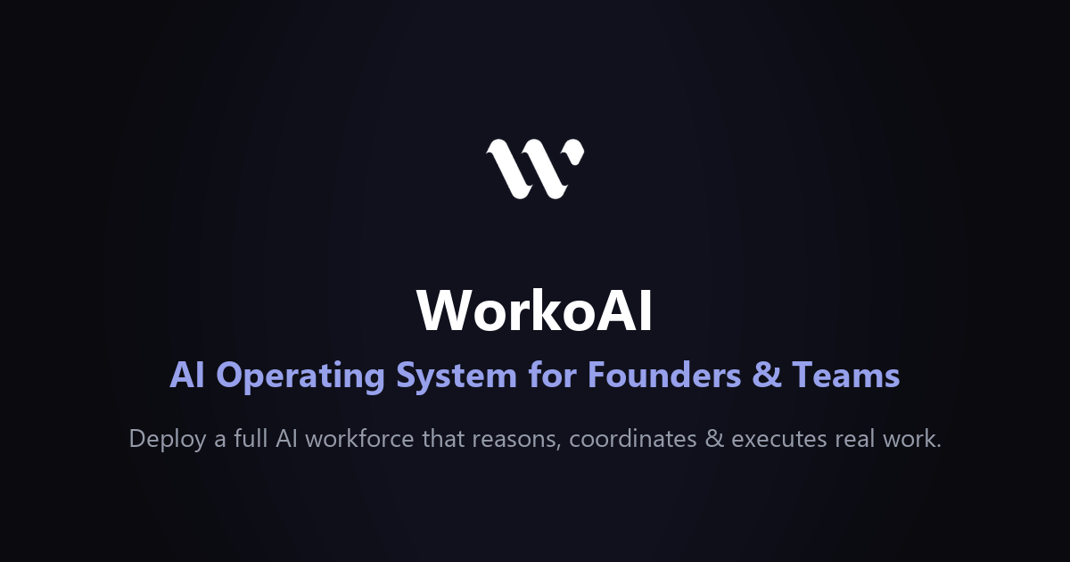 WorkoAI